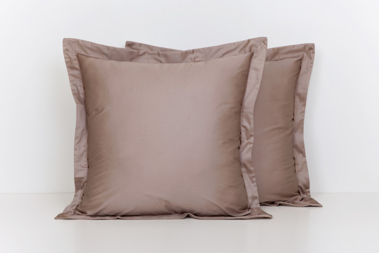 Наволочка из сатина BOVI 03448 БАЗОВАЯ капучино 70х70