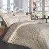 Постельное белье из хлопкового жаккарда KARVEN N302 DAMASK CREAM 50х70 (2шт), 70х70 (2шт) семейное