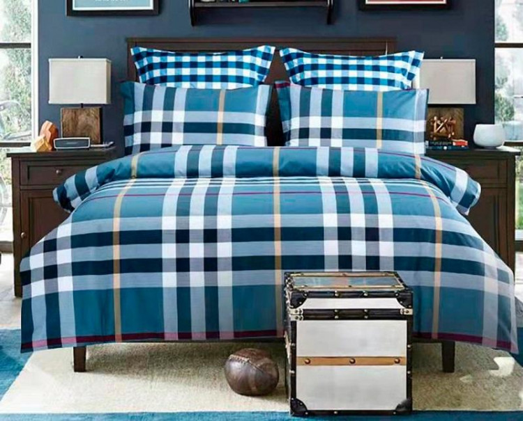 Постельное белье из печатного сатина SAILID B-219-2 2-спальное