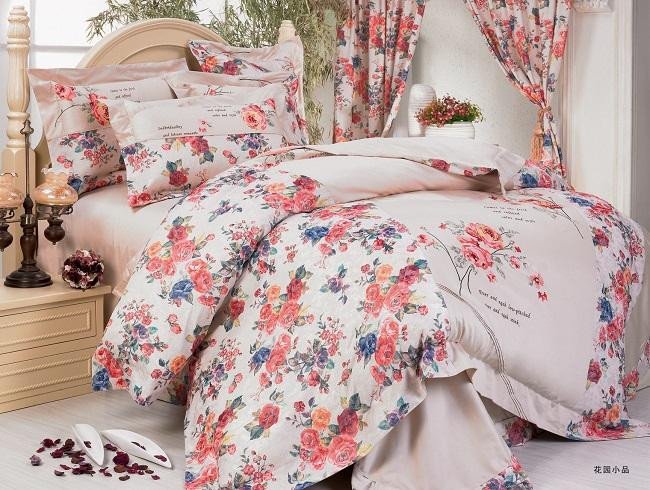 Постельное белье из сатина с вышивкой и гобеленом САЙЛИД D-72 евро