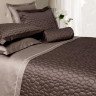 Наволочка для валика BOVI 02845 STONE шоколадная 15х40