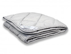 Одеяло стеганое АЛЬВИТЕК SILKY DREAM ОМСВ-О-20 жемчужно-серое 172x205 легкое
