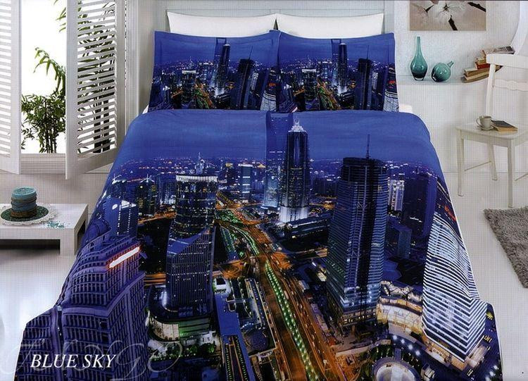 Постельное белье из бамбука и хлопка VIRGINIA SECRET BAMBOO 3D 1331-16 евро