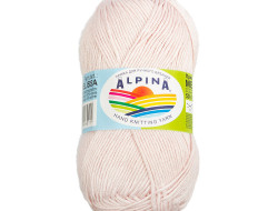 Пряжа ALPINA MELISSA №09 бледно-розовая 95% вискоза, 5% кашемир 10 шт х 50 гр, 125 м +/- 6 м