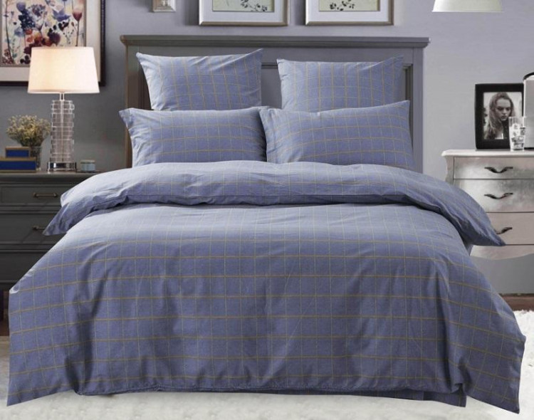 Постельное белье из поплина SAILID A-193-4 семейное