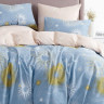 Постельное белье двухстороннее из твил-сатина SAILID BP-175-1 1,5-спальное