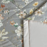 Постельное белье с летним одеялом из фланели ASABELLA Цветочная дымка 50х70 (2шт) 1,5-спальное