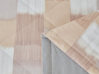 Постельное белье из сатина с летним одеялом  ASABELLA Ритм 50х70 (2шт) 1,5-спальное