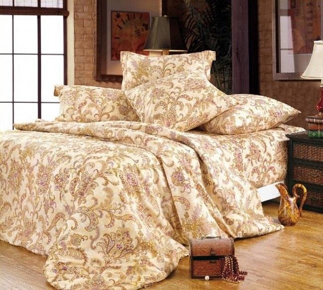 Постельное белье из поплина САЙЛИД A-120 семейное