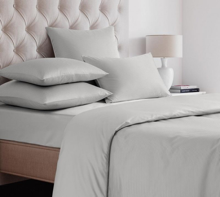 Комплект наволочек из страйп-сатина SAILID ST-5-70х70 серый 70х70 (2 шт)