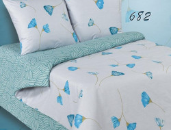Постельное белье из поплина двухстороннее АЛЬВИТЕК ПА-682 евро