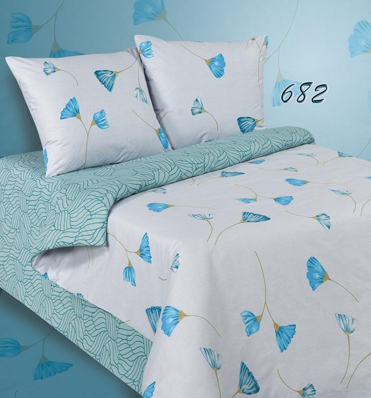 Постельное белье из поплина двухстороннее АЛЬВИТЕК ПА-682 евро