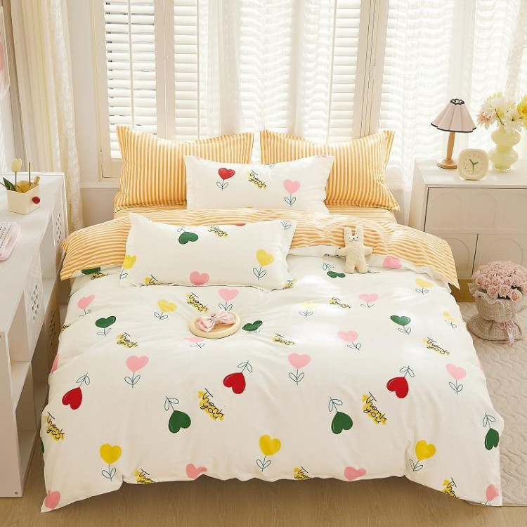 Постельное белье из твила в ПВХ TANGO романтические краски 50х70 (2шт) евро