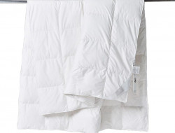 Одеяло кассетное из белого гусиного пуха с бортиком BELPOL STATUS 200х220 теплое