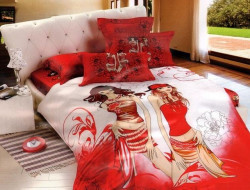 Постельное белье из сатина TANGO TS-002 50х70 (2шт), 70х70 (2шт) евро