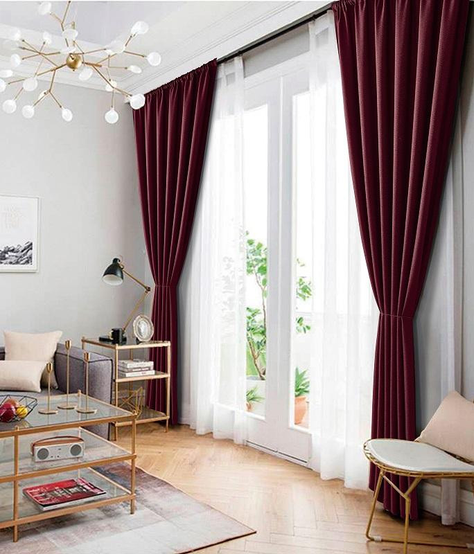 Комплект штор из рогожки TANGO NATURE N-10 150х272 (2шт)