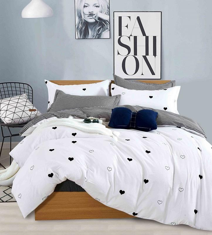 Постельное белье из микросатина TANGO DREAM FLY DF-345-50 50х70 (2шт) 2-спальное