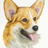 Кристальная (алмазная) мозаика ФРЕЯ ALVR-169 Веселый вельш-корги