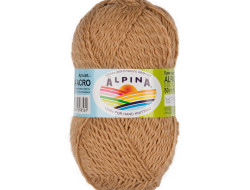 Пряжа ALPINA ALPACA ACRO №03 светло-коричневая 44% мериносовая шерсть, 38% акрил, 18% альпака 4 шт х 50 гр, 150 м +/- 7 м