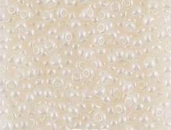 Бисер PRECIOSA (Чехия) круглый 1 10/0 2.3 мм 500 гр 47102 (Ф057) кремовый