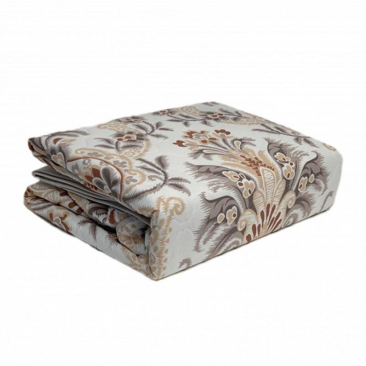 Покрывало из хлопка стеганое KARVEN Y924 LIYA V2 BEJ 240х260 с наволочками 50х70 (2шт)