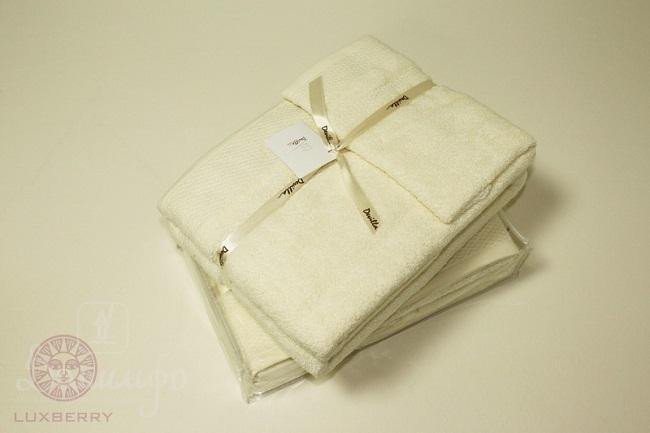Полотенце хлопковое махровое DEVILLA 01699 BATH AND CO экрю 30х50