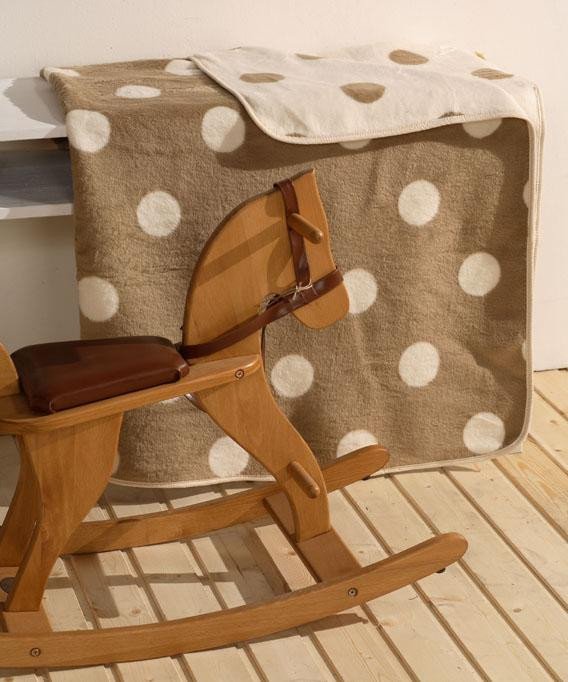 Плед LUXBERRY LUX 3024 01 бежевый 100х140