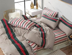 Постельное белье двухстороннее из твила TANGO TPIG-1319 50х70 (2шт), 70х70 (2шт) евро