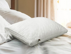 Подушка стеганая с бортиком из бамбука и силикона TANGO 5 STARS FS5070 50х70 средняя