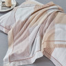 Постельное белье из сатина с двумя летними одеялами ASABELLA Ритм 50х70 (2шт) семейное