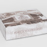 Постельное белье с простыней на резинке 160х200 GERMAN GRASS LILAC BRILLIANT GRASS 50х70 (2шт) 1,5-спальное