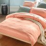 Постельное белье двухстороннее из полисатина ROSETE S-1 2-спальное
