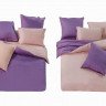 Постельное белье из однотонного сатина САЙЛИД L-7 2-спальное