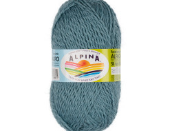 Пряжа ALPINA ALPACA ACRO №06 бирюзовая 44% мериносовая шерсть, 38% акрил, 18% альпака 4 шт х 50 гр, 150 м +/- 7 м