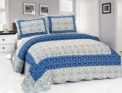 Покрывало с наволочками хлопковое TANGO PW333-02 PATCHWORK 230х250