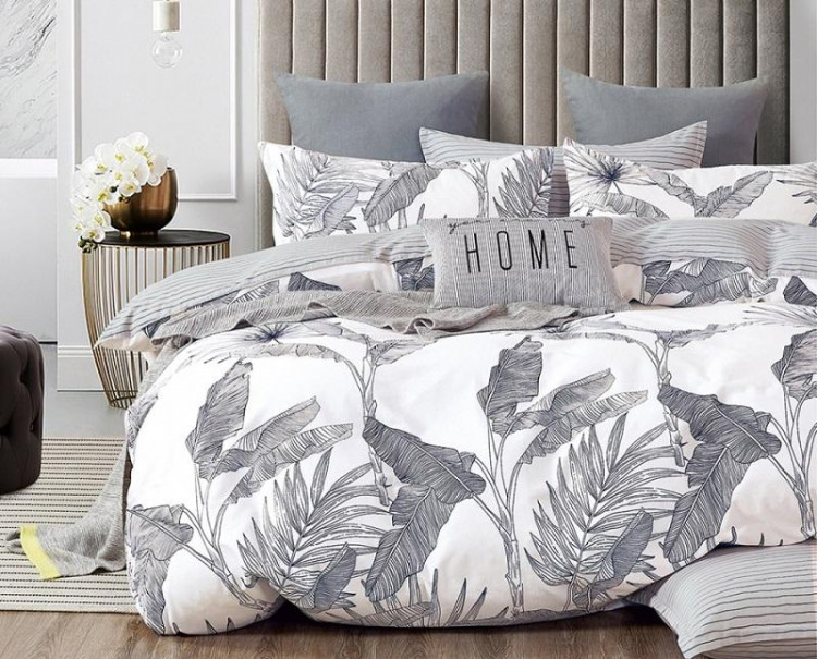 Постельное белье двухстороннее из твил-сатина SAILID BP-138-2 2-спальное