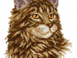 Кристальная (алмазная) мозаика ФРЕЯ ALVR-164 Важный мейн-кун