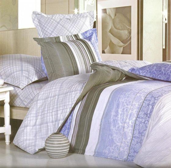 Постельное белье из сатина печатного САЙЛИД B-107 2-спальное