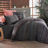 Постельное белье из фланели SAREV FANCY N295 JONAS V1-ANTRASIT 50х70 (2шт) евро