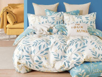 Постельное белье двухстороннее из твил-сатина SAILID BP-140-3 евро