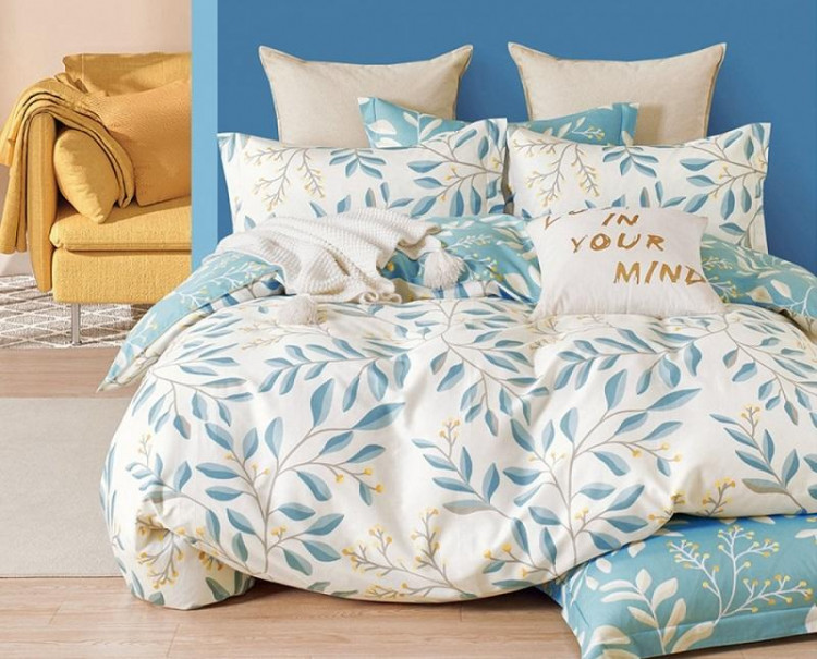 Постельное белье двухстороннее из твил-сатина SAILID BP-140-3 евро