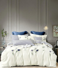 Постельное белье двухстороннее из твила TANGO TPIG-1037 50х70 (2шт), 70х70 (2шт) евро