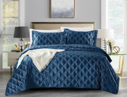 Покрывало с наволочками тонкое велюровое TANGO BACCARA BAC-09 240х260