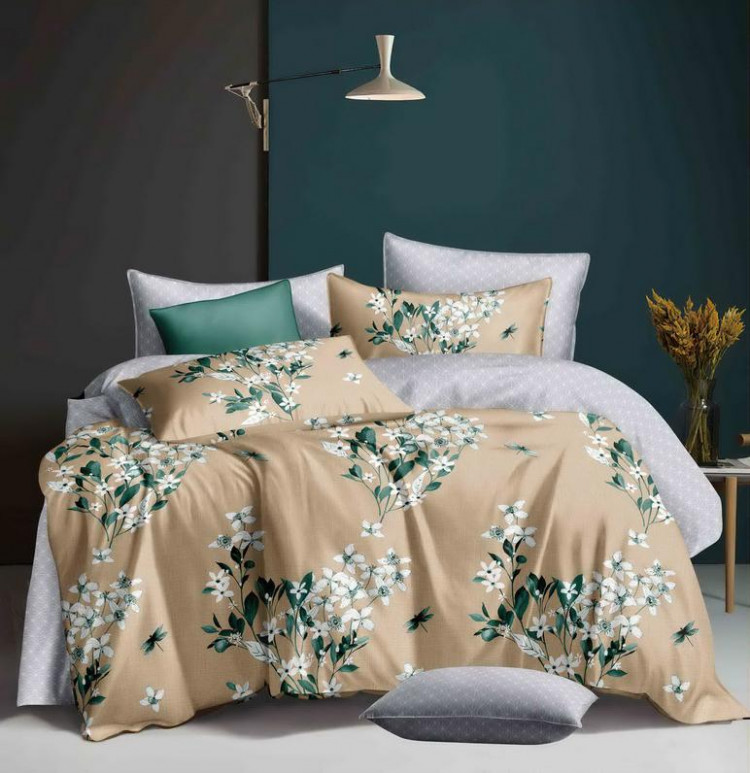 Постельное белье из микросатина TANGO DREAM FLY DF-297 50х70 (1шт), 70х70 (1шт) 1,5-спальное