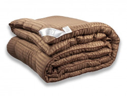 Одеяло стеганое АЛЬВИТЕК SILKY DREAM ОМСВ-22 шоколадное 200x220 всесезонное