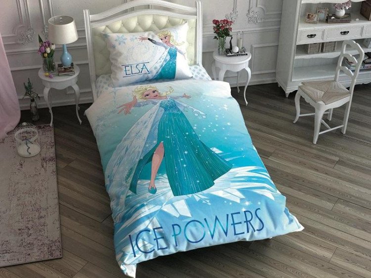 Детское постельное белье TAC FROZEN ICE POWER BY DISNEY