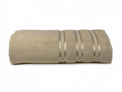 Полотенце махровое хлопковое KARVEN H5154 MIKRO DELUX bej-1 70х140
