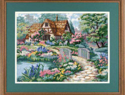 Набор для вышивания DIMENSIONS 02461 Уединенный коттедж 41x30 см
