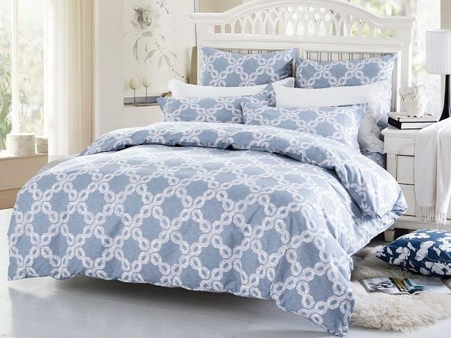 Постельное белье из поплина САЙЛИД A-176 семейное