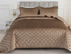 Покрывало с наволочками тонкое велюровое TANGO ARABESQUE ARA-16 240х260